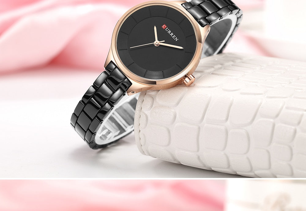 Top Brand Fashion Stainless Steel Band Quartz Wrist Watch Ladies Watches The Clothing Company Sydney