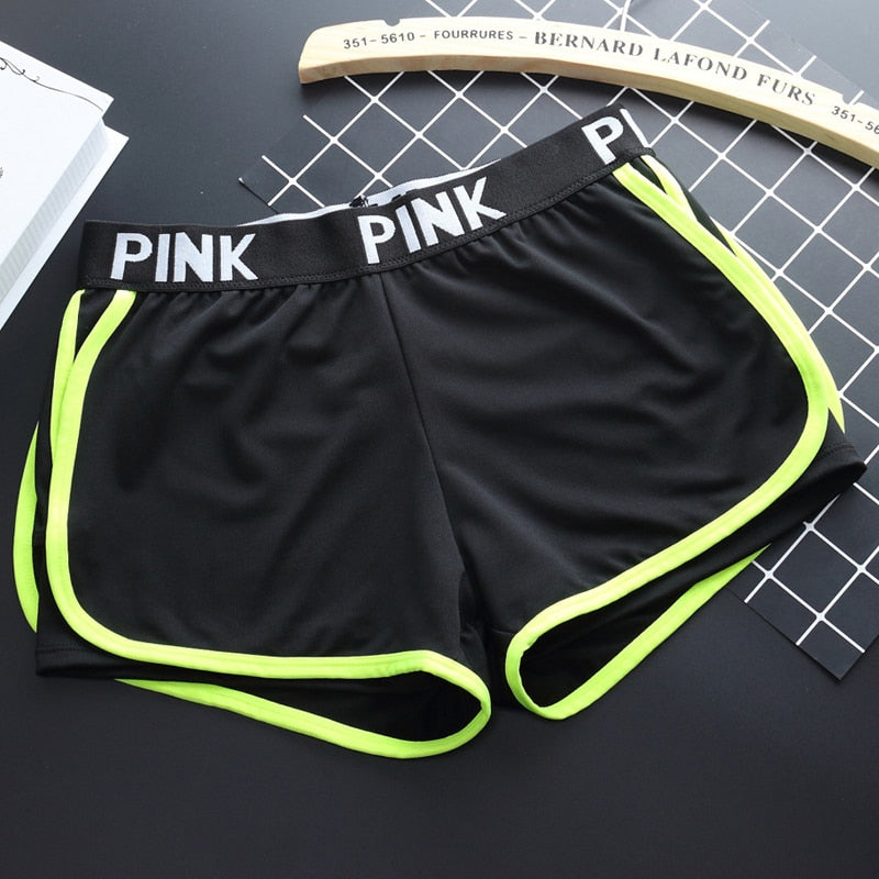 Sports running Yoga Middle Waisted Gym Fitness Elastic Quick Dry Running Shorts The Clothing Company Sydney