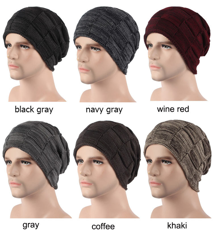 Winter Beanie Hat Scarf skullies beanies Soft Skull Warm Baggy Cap Mask Hats For Men Women Knitted Hat The Clothing Company Sydney