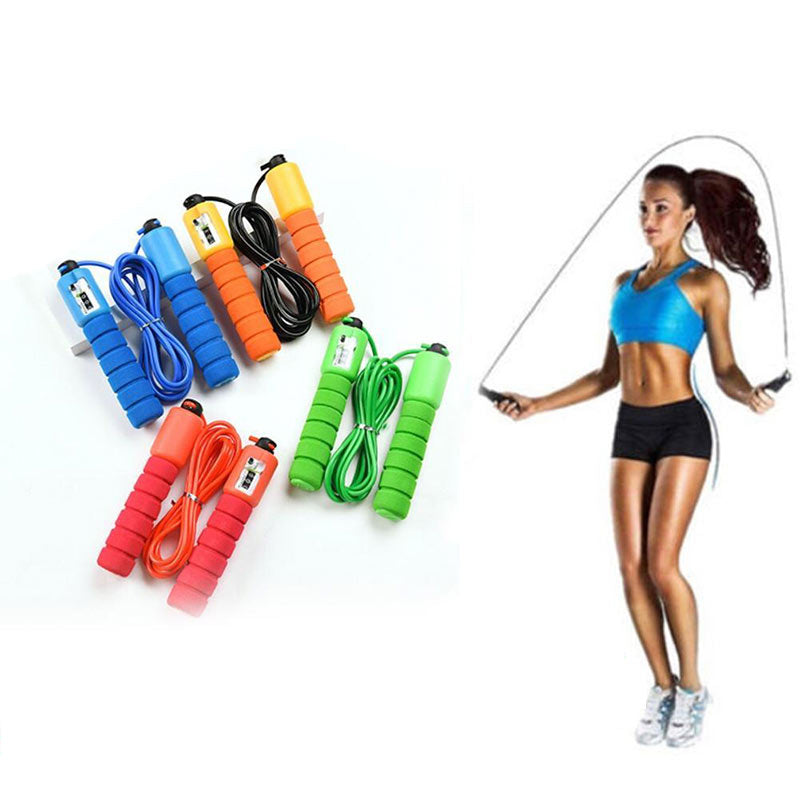 Fast Speed Counting Jump Handle Skipping Sports Fitness Aerobic Jumping Exercise Non-Slip Handle Lose Weight Jump Rope The Clothing Company Sydney