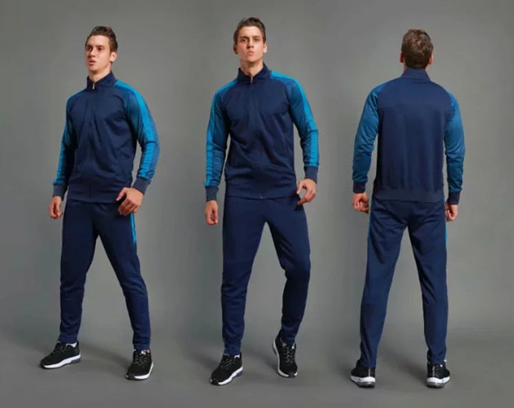 Unisex Sports Soccer Basketball Running Tracksuit Customizable Pants and Top Set The Clothing Company Sydney