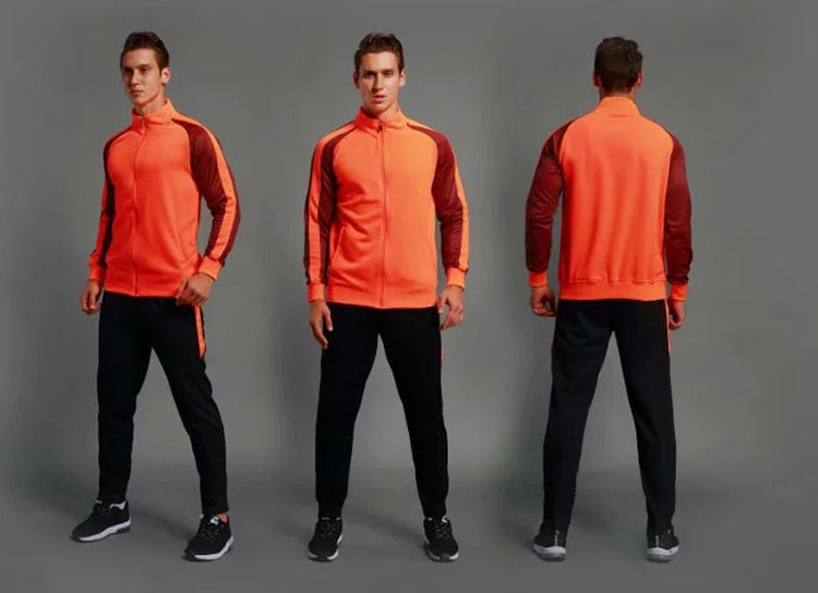 Unisex Sports Soccer Basketball Running Tracksuit Customizable Pants and Top Set The Clothing Company Sydney