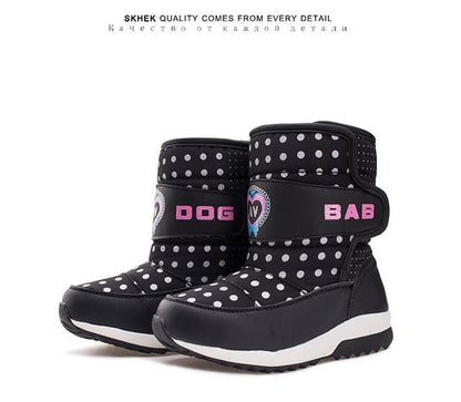 Winter Warm Skiing Shoes Kids Boots Waterproof Children's Shoes Girls Boys Kids Boots The Clothing Company Sydney