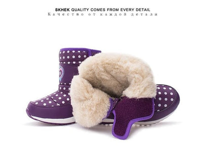 Winter Warm Skiing Shoes Kids Boots Waterproof Children's Shoes Girls Boys Kids Boots The Clothing Company Sydney