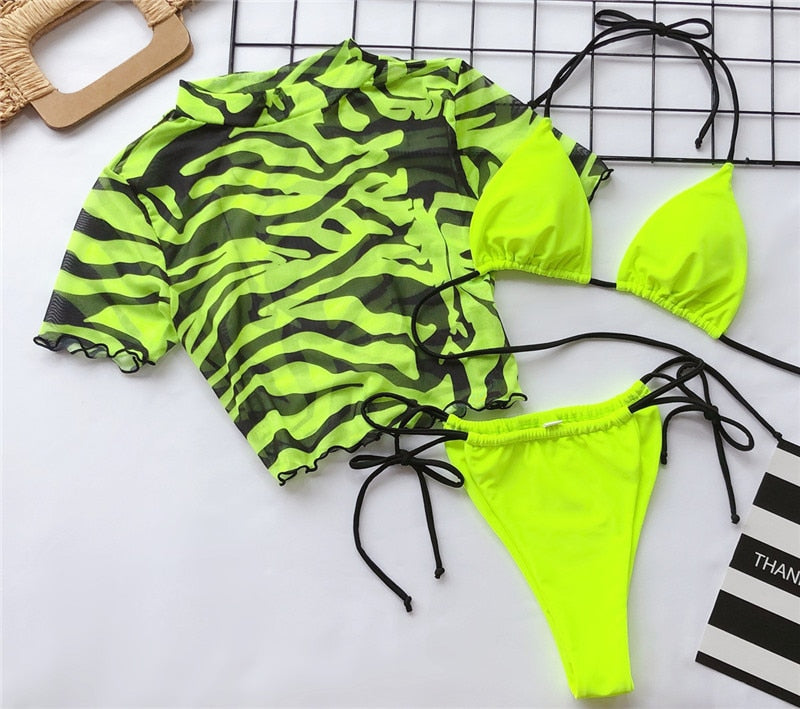 One-piece Bodysuit swimsuit String bikinis Triangle swimwear High cut bathing suit Micro bikini Trikini The Clothing Company Sydney