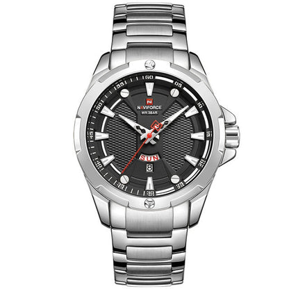 Men’s Luxury Brand Analog Stainless Steel Waterproof Quartz Wristwatch The Clothing Company Sydney