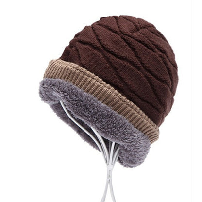 Beanies Knitted Men's Ladies Winter Men Caps Warm Fur Winter Beanie Fleece Knit Bonnet  Hat The Clothing Company Sydney