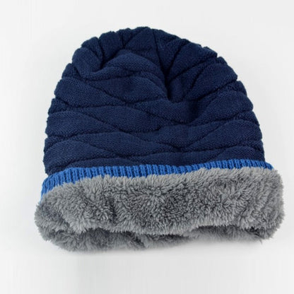 Beanies Knitted Men's Ladies Winter Men Caps Warm Fur Winter Beanie Fleece Knit Bonnet  Hat The Clothing Company Sydney