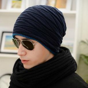 Beanies Knitted Men's Ladies Winter Men Caps Warm Fur Winter Beanie Fleece Knit Bonnet  Hat The Clothing Company Sydney