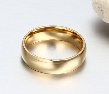 Simple Classic Wedding Rings silver color Stainless Steel Engagement Rings For Men Women Jewellery Wedding Bands The Clothing Company Sydney