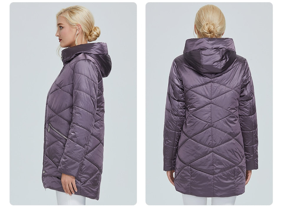 Waterproof fabric with cap design thick cotton Puffer warm parka Winter Jacket The Clothing Company Sydney