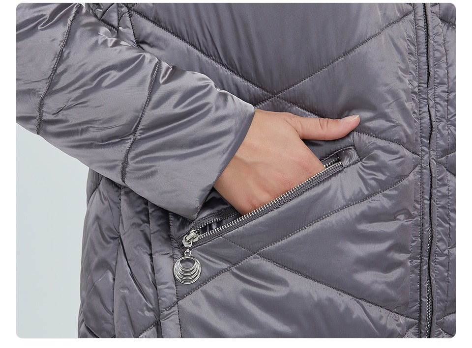 Waterproof fabric with cap design thick cotton Puffer warm parka Winter Jacket The Clothing Company Sydney