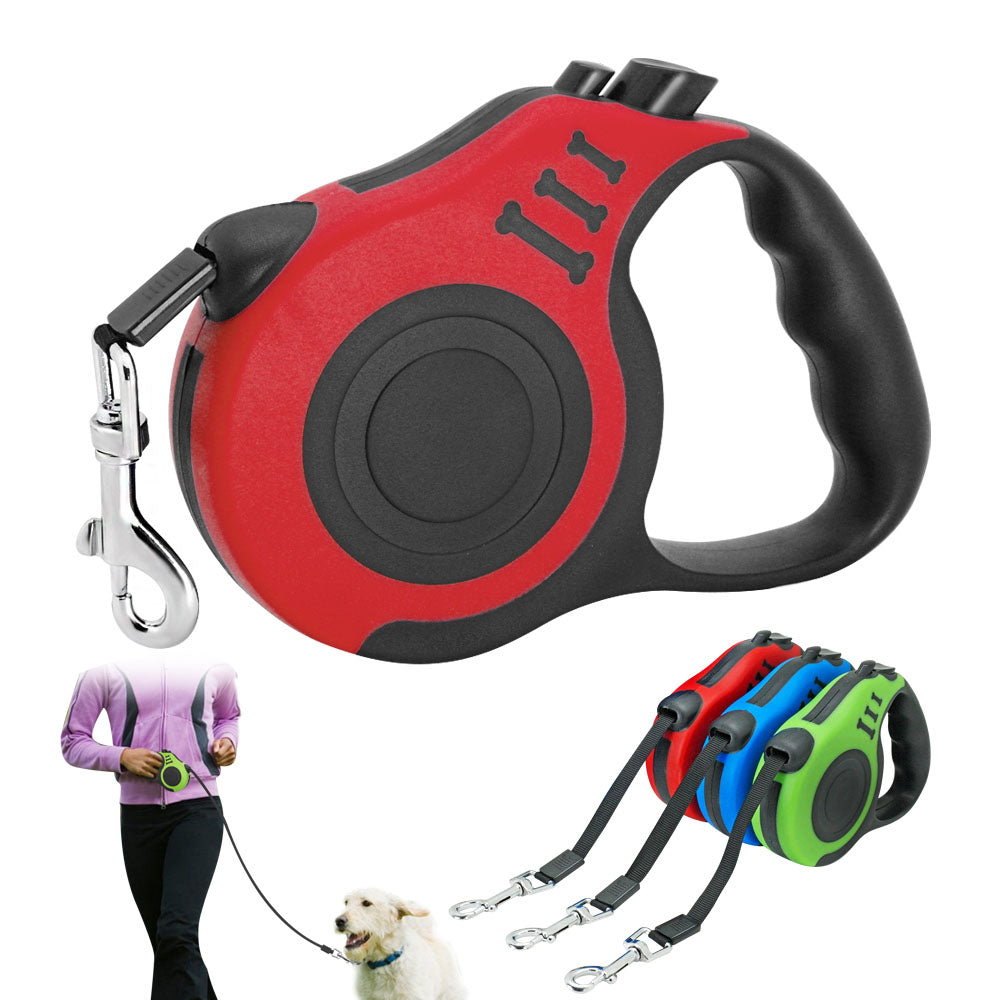 3M/5M Retractable Dog Leash Automatic Rope Pet Running Walking Extending Lead For Small Medium Dogs The Clothing Company Sydney