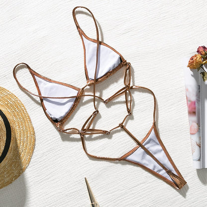 String thong Extreme bodysuits one piece swimsuit Micro Bikini swimwear monokini bathers The Clothing Company Sydney