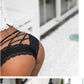 Back Crossing Bandage Hollow Out Lace Edge Seamless Underwear Women Transparent Lingerie Solid Briefs Thong Sexy Panties The Clothing Company Sydney