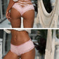 Back Crossing Bandage Hollow Out Lace Edge Seamless Underwear Women Transparent Lingerie Solid Briefs Thong Sexy Panties The Clothing Company Sydney