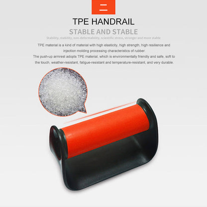 2 Piece H I-Shaped ABS Fitness Push Up Bar Push-Ups Stands Bars Tool For Fitness Chest Training Exercise Sponge Hand Grip Trainer The Clothing Company Sydney