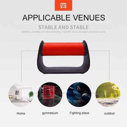 2 Piece H I-Shaped ABS Fitness Push Up Bar Push-Ups Stands Bars Tool For Fitness Chest Training Exercise Sponge Hand Grip Trainer The Clothing Company Sydney