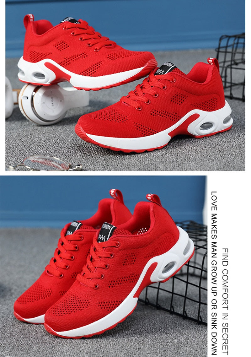 Fashion Lightweight Outdoor Sports Shoes Breathable Mesh Comfort Air Cushion Lace Up Running Shoes Sneakers The Clothing Company Sydney