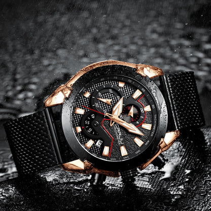 Luxury Brand Army Military Watch High-Quality 316L Stainless Steel Chronograph Men's Watch The Clothing Company Sydney