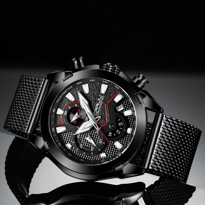 Luxury Brand Army Military Watch High-Quality 316L Stainless Steel Chronograph Men's Watch The Clothing Company Sydney
