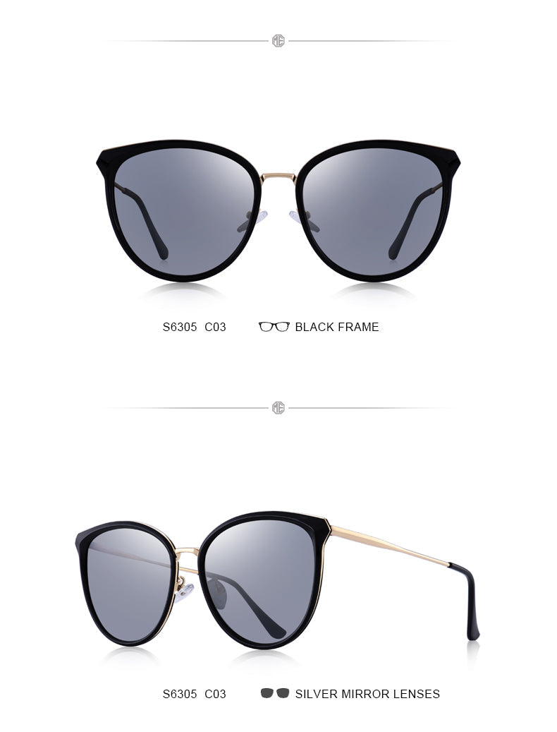 Designer Womens Fashion Cat Eye Polarized Luxury Brand Trending Sunglasses UV400 Protection The Clothing Company Sydney