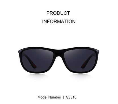 Designer Brand Men's HD Polarized Sports Fishing Eyewear UV400 Protection Sunglasses The Clothing Company Sydney