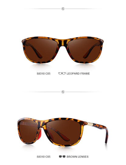 Designer Brand Men's HD Polarized Sports Fishing Eyewear UV400 Protection Sunglasses The Clothing Company Sydney