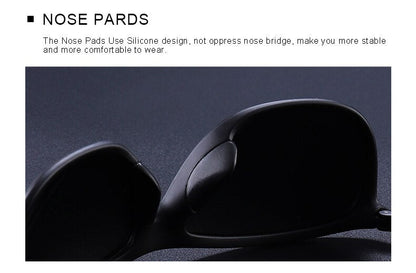 Designer Brand Men's HD Polarized Sports Fishing Eyewear UV400 Protection Sunglasses The Clothing Company Sydney