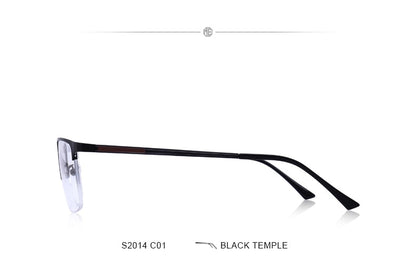 Designer Men Titanium Glasses Frame Ultralight Square Eye Myopia Prescription Eyeglasses Male Optical Frame The Clothing Company Sydney