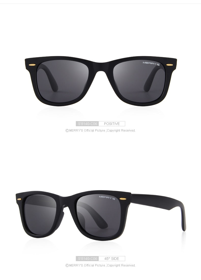 Designer Men/Women Classic Retro Rivet Polarized 100% UV Protection Sunglasses The Clothing Company Sydney