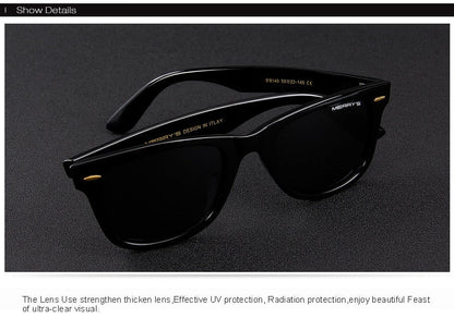 Designer Men/Women Classic Retro Rivet Polarized 100% UV Protection Sunglasses The Clothing Company Sydney