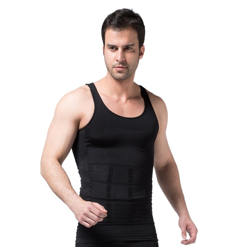 Men's Body Shapewear Corset Vest Shirt Compression Underwear Sports Vest The Clothing Company Sydney