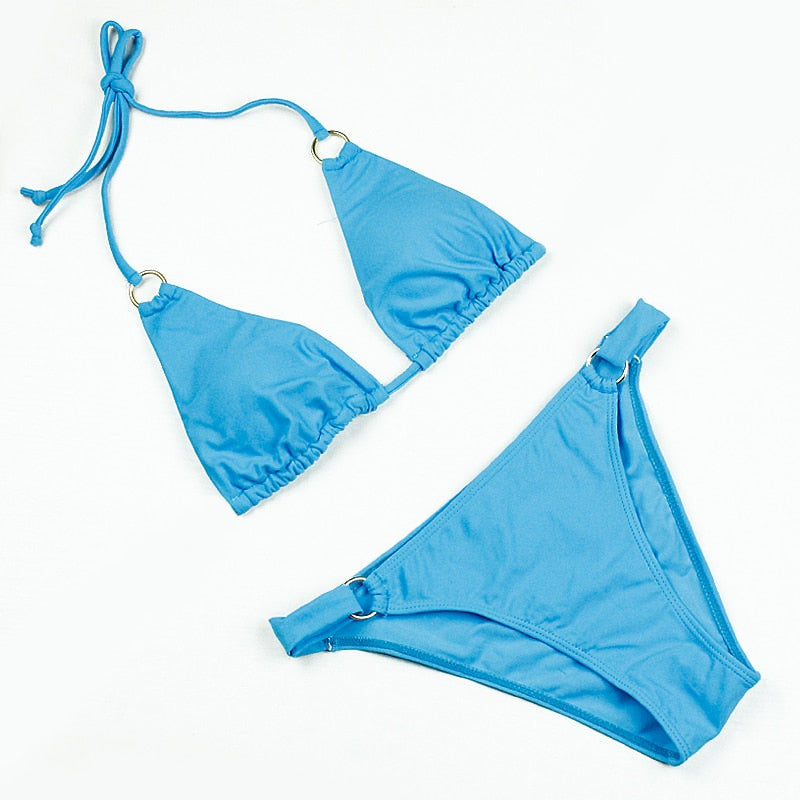 2 Piece Swimwear Swimsuit New Push Up Bikini Set Bathing Suit Floral Print Beachwear Set The Clothing Company Sydney