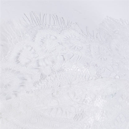 Fancy summer fall off shoulder playsuit jumpsuit long sleeve sheer lace patchwork hollow bandage skinny Outfit set The Clothing Company Sydney