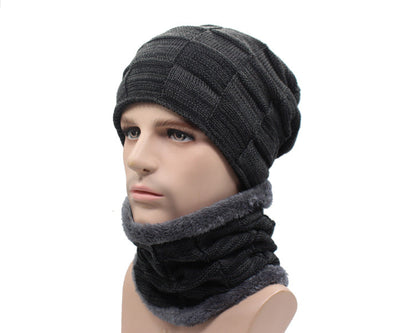 Winter Beanie Hat Scarf skullies beanies Soft Skull Warm Baggy Cap Mask Hats For Men Women Knitted Hat The Clothing Company Sydney