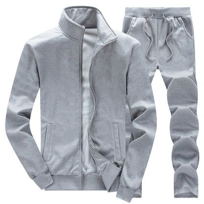 2 Piece Spring Autumn Sportswear Sports Track Suit Jacket and Sweatpants Tracksuit Set The Clothing Company Sydney