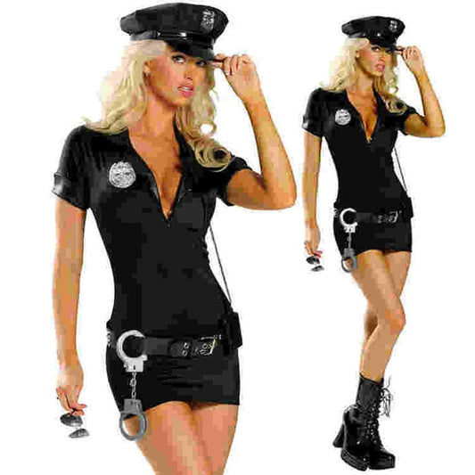 Female Cop Police Officer Uniform Policewomen Costume Halloween Cosplay Fancy Dress The Clothing Company Sydney