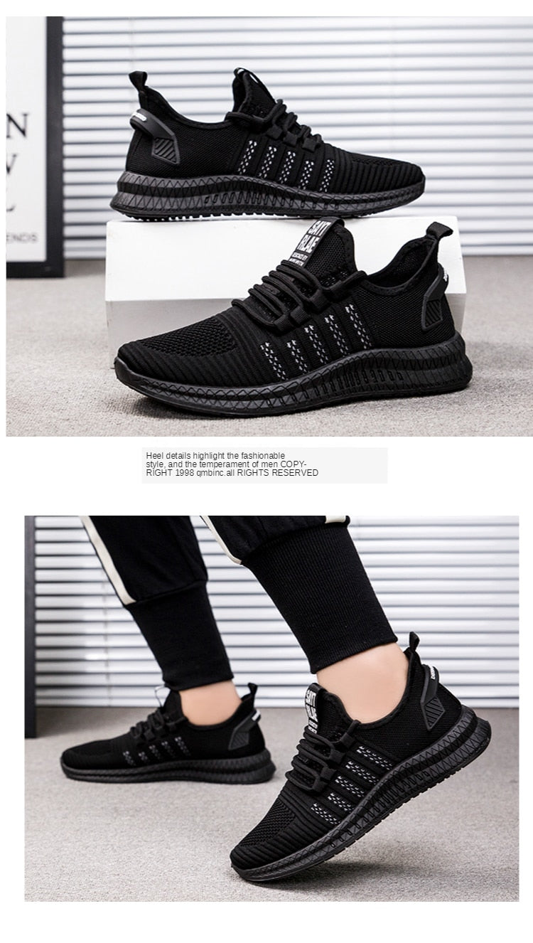 Designer Men's Casual Breathable Mesh Comfortable Walking Footwear Male Running Sport Shoes Sneakers The Clothing Company Sydney