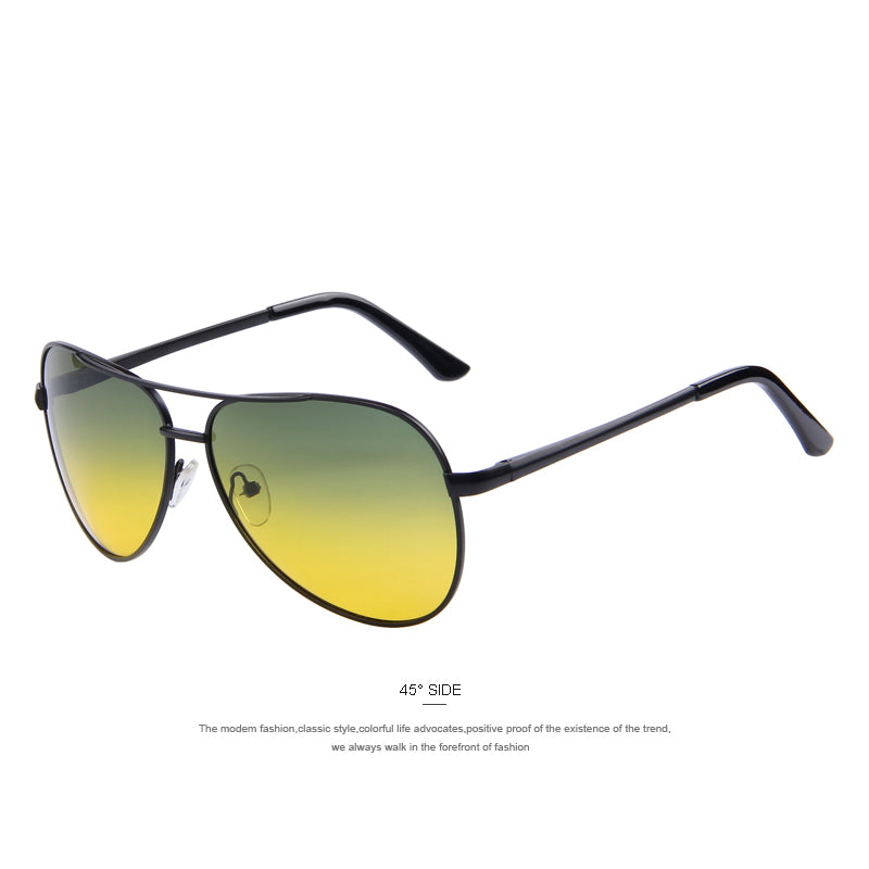 Designer Brand Mens Polarized Night Vision Driving Sunglasses 100% UV400 The Clothing Company Sydney