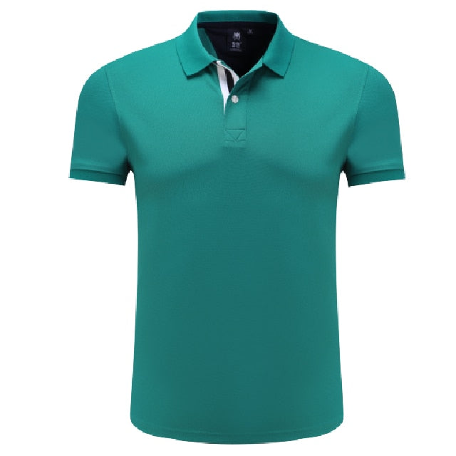 Golf Short Sleeve Training Fitness Summer Turn-down Collar Polo T shirt The Clothing Company Sydney