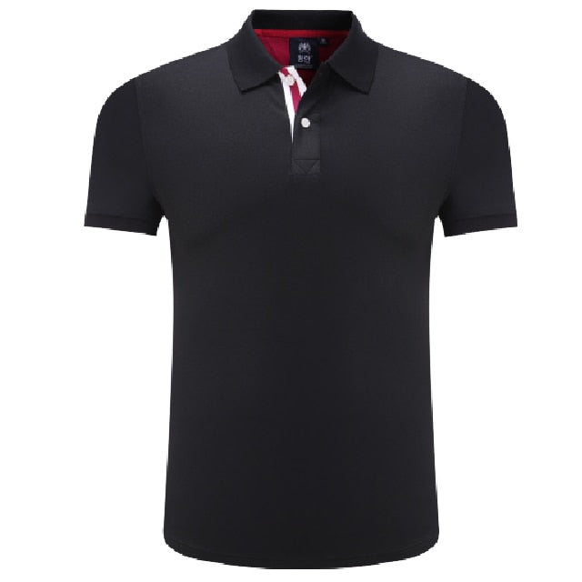 Golf Short Sleeve Training Fitness Summer Turn-down Collar Polo T shirt The Clothing Company Sydney