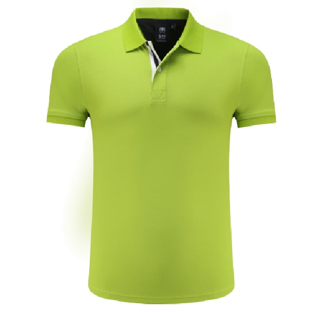 Golf Short Sleeve Training Fitness Summer Turn-down Collar Polo T shirt The Clothing Company Sydney