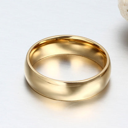 Simple Classic Wedding Rings silver color Stainless Steel Engagement Rings For Men Women Jewellery Wedding Bands The Clothing Company Sydney