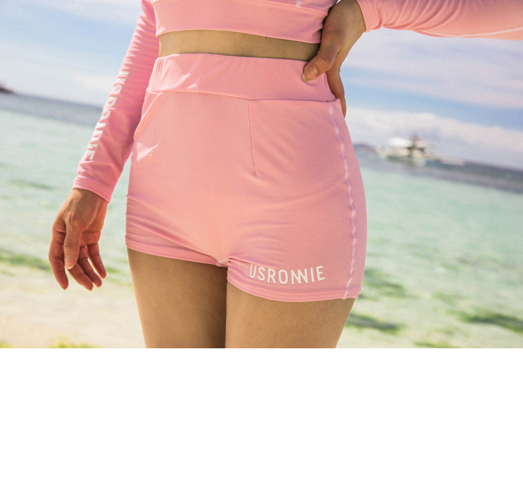 Two piece Swimsuit For Bathing Suit High Waist Bikini Set Push Up Swimwear Long sleeve Swimsuit Swimwear Women The Clothing Company Sydney