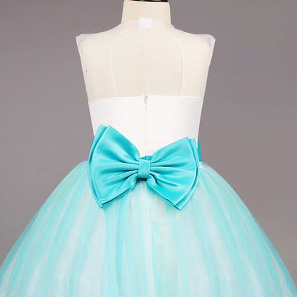 Princess Girls Formal Party Kids Long Flower Dress Wedding Evening Party Prom Ball Gown The Clothing Company Sydney