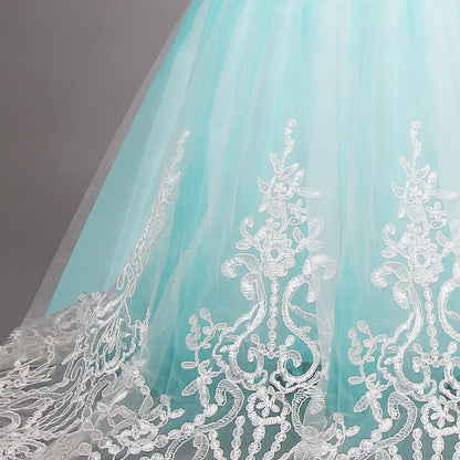 Princess Girls Formal Party Kids Long Flower Dress Wedding Evening Party Prom Ball Gown The Clothing Company Sydney