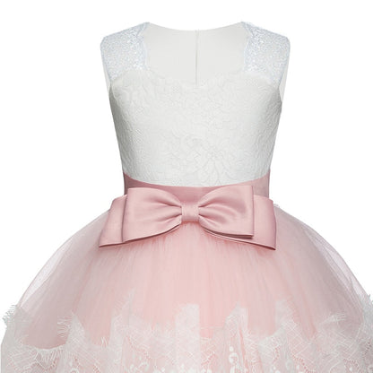 Princess Girls Formal Party Kids Long Flower Dress Wedding Evening Party Prom Ball Gown The Clothing Company Sydney