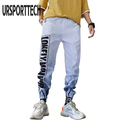 Men's Streetwear Hip hop Joggers Pants Loose Harem Pants Ankle Length Trousers Sport Casual Letter Print Sweatpants The Clothing Company Sydney