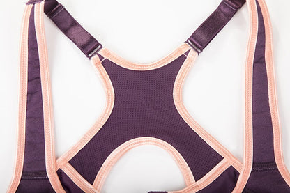 Sports Bra Women's Moisture-wicking High Impact Minimize Padded Full Support Racerback Underwire Sports Bra Top The Clothing Company Sydney